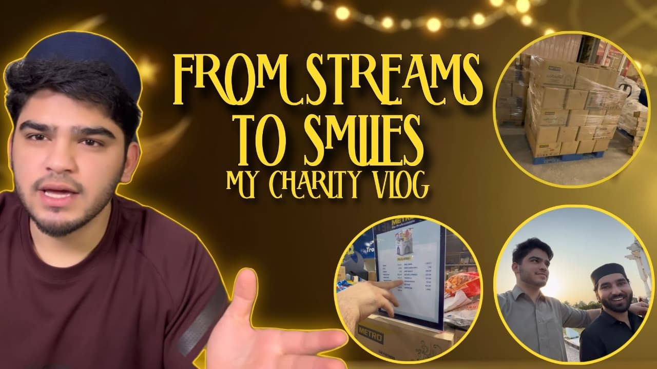 PAK VLOG #2 FROM STREAMS TO SMILES CHARITY VLOG