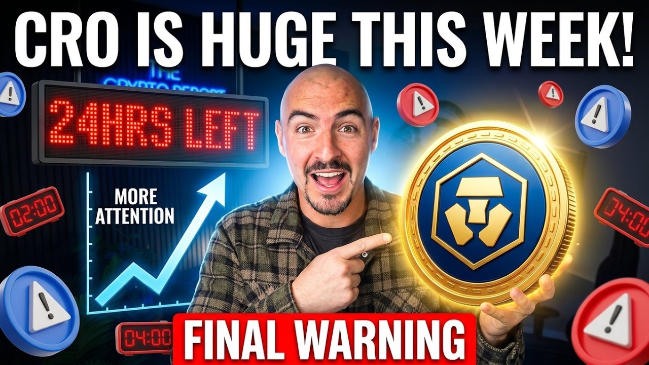 CRO Coin: THIS WEEK IS BIG! (24HRS LEFT) Crypto.com Getting MORE Attention Because Of THIS!
