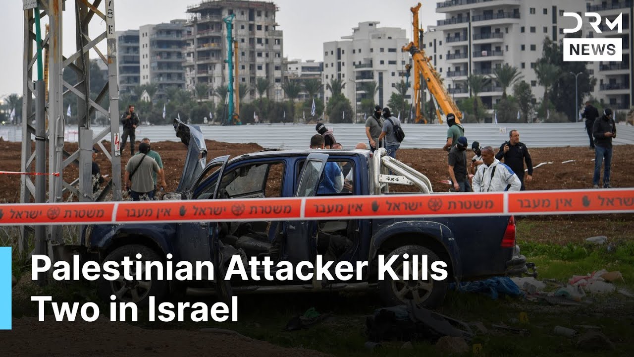 Palestinian Assailant Targets Israelis in Ramming & Stabbing Attack, Leaves Two Dead | AH1N