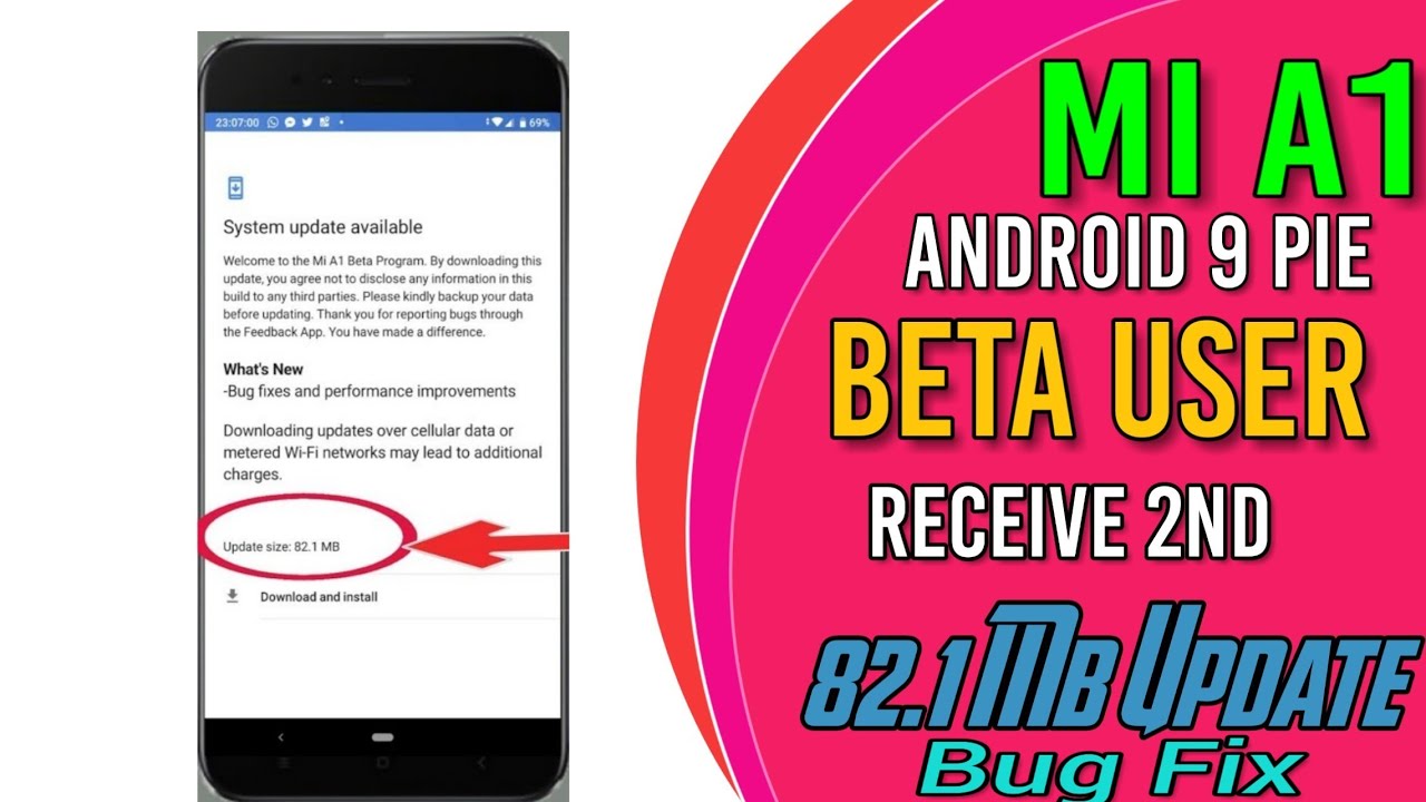 Mi A1, Beta Testers Get Another Update 82.1 mb, for Bug Fix, Stable update Coming Soon 😢