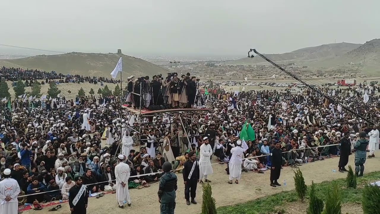 مستند کوتاه از 24 حوت1400سخنرانی مولانا مجیب الرحمن انصاری، تهیه کننده احمد ظاهر ناب.