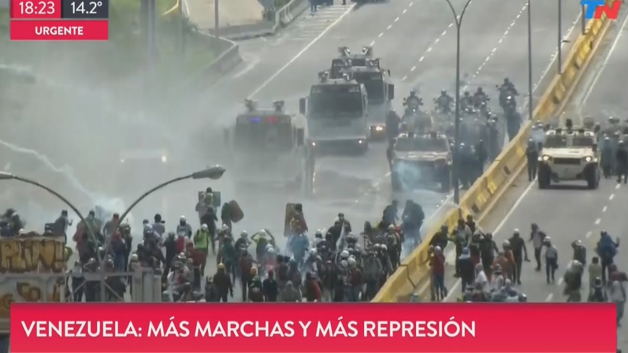 Venezuela: M&aacute;s marchas y m&aacute;s represi&oacute;n