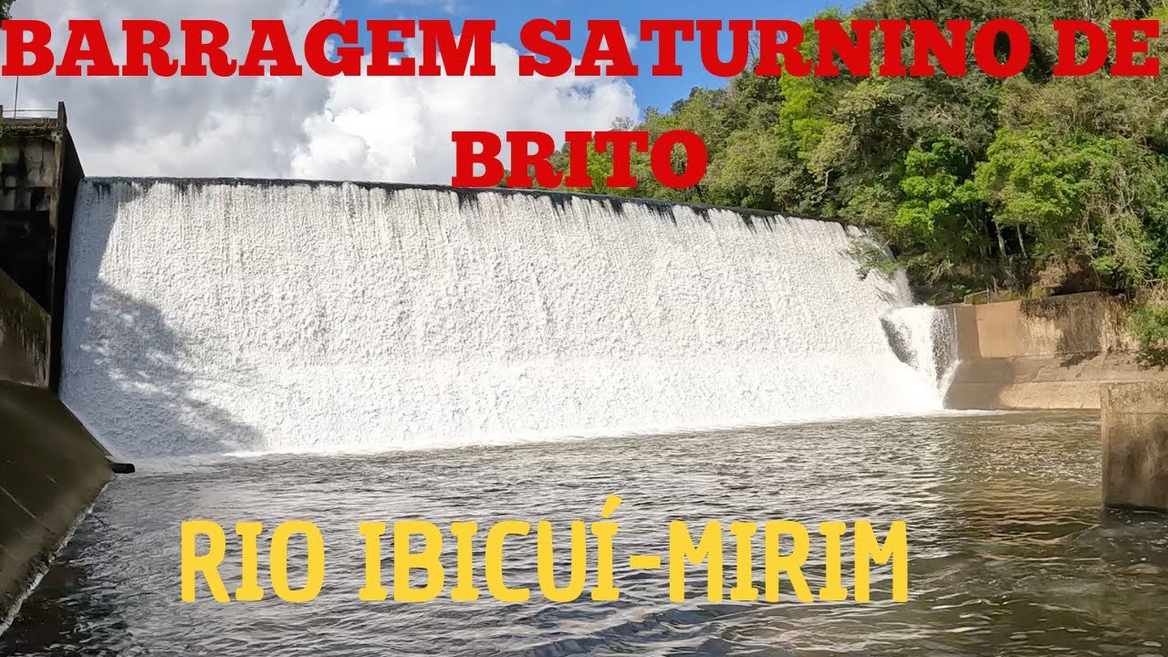 Barragem Saturnino de Brito, um paraíso escondido em meio a floresta!! Rio Ibicuí-Mirim