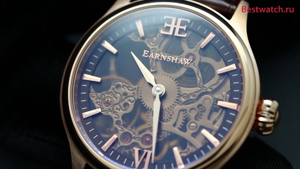 Обзор механических часов с ручным заводом Earnshaw ES-8061-04, ES-8061-05, ES-8061-07