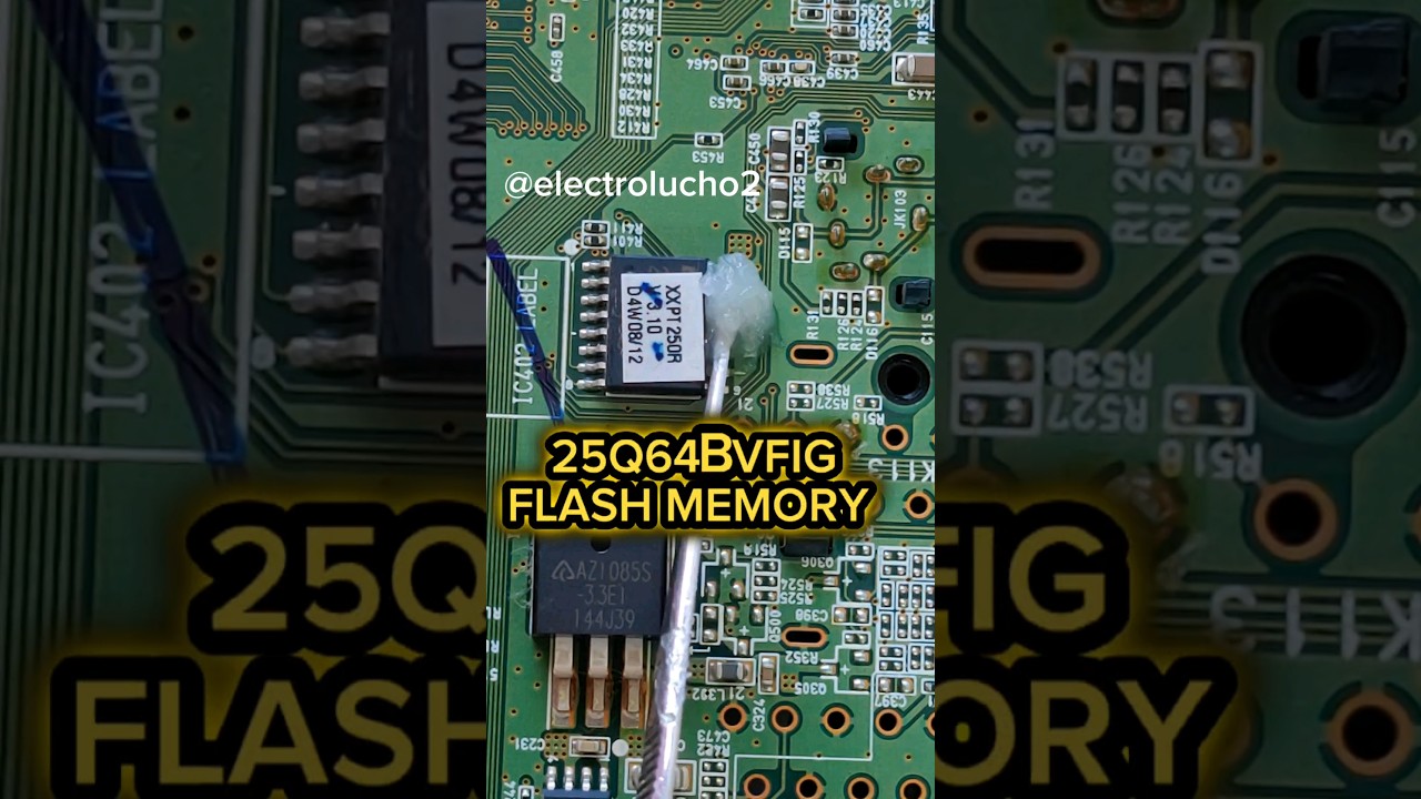 Reparaci&oacute;n tv cambio Memoria Flash tv LG Plasma #tvrepair#electrolucho2 #tecnicoeletronico