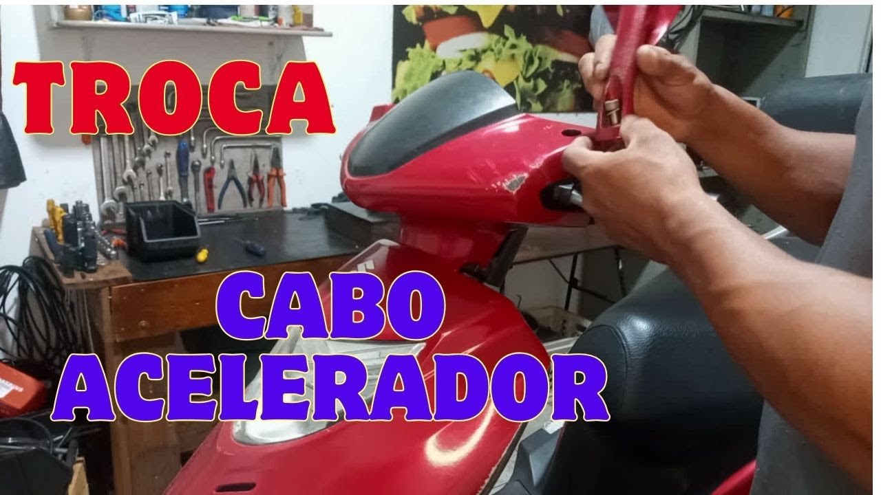 Troca de cabo de acelerador burgman 125 injetada