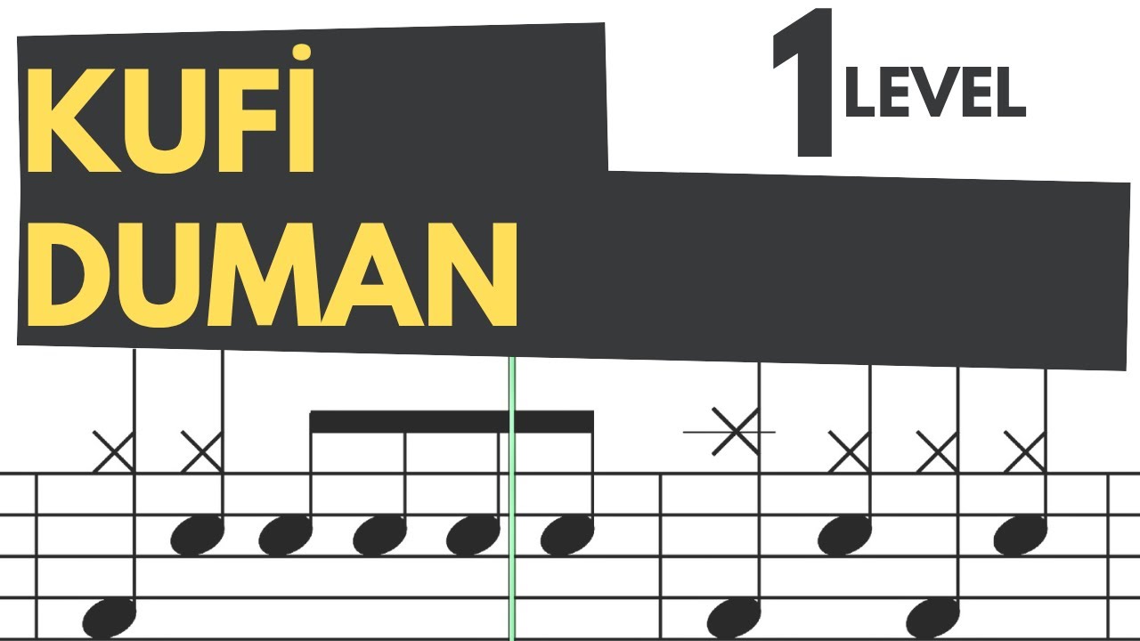 Kufi - Duman Level 1 Drum Score
