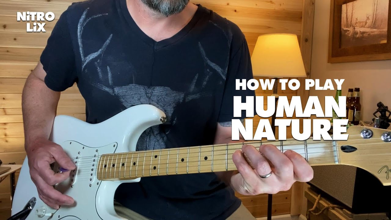 Human Nature | Michael Jackson | Guitar Lesson