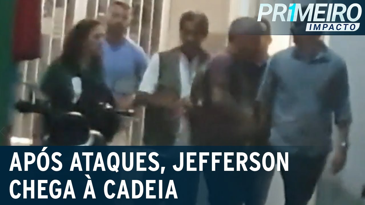 Roberto Jefferson é transferido para presídio após ataques à PF | Primeiro Impacto (24/10/22)