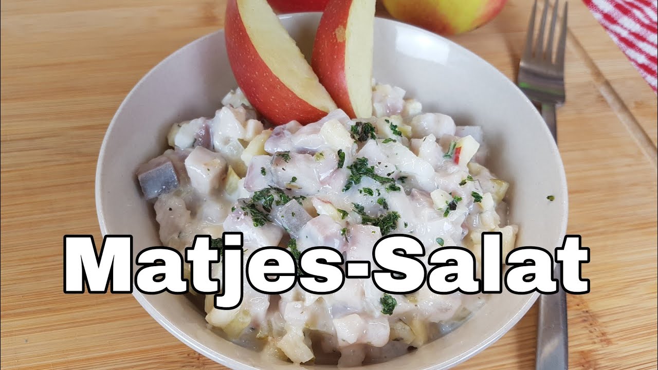 👍👉Matjes-Salat...ein Klassiker zu Silvester...einfach und lecker 👌