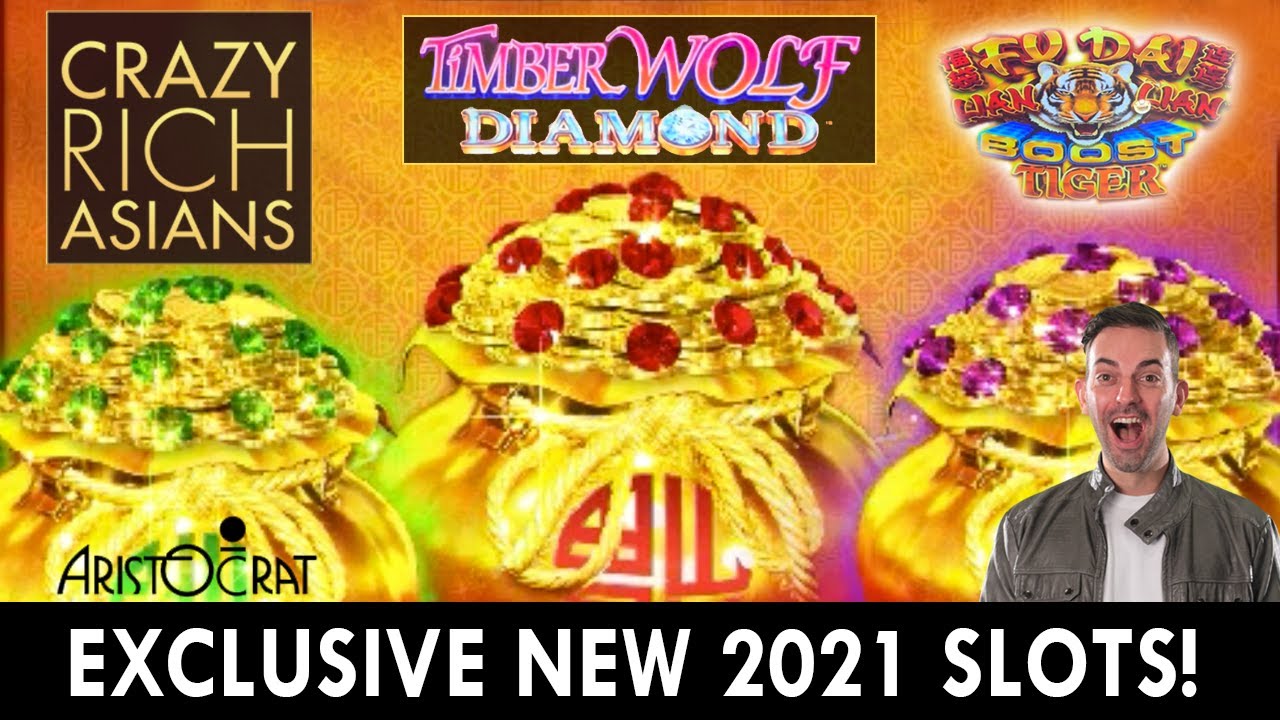 FIRST LOOK: NEW 2021 Slot Machines: Crazy Rich Asians + More!!