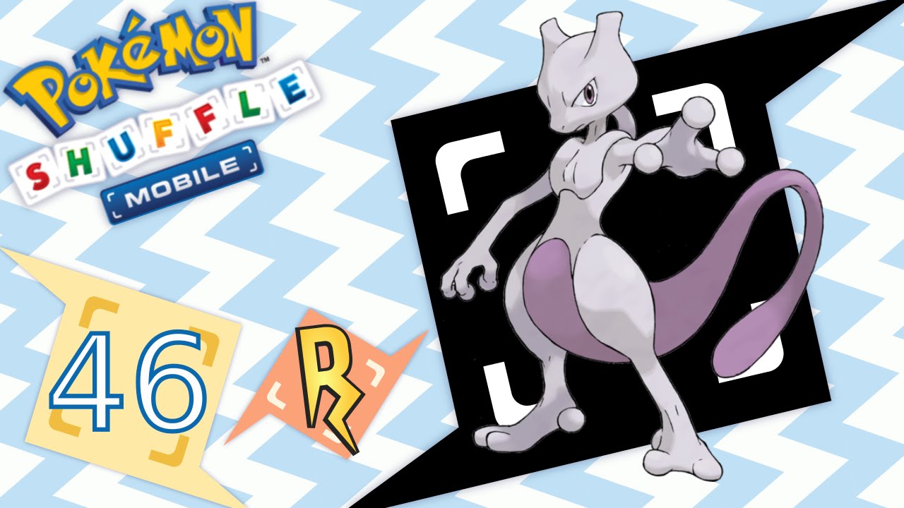 Pokémon Shuffle Mobile - ¡MEWTWO! (No items)