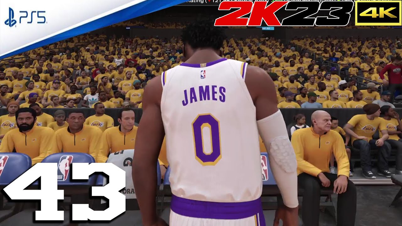 Bronny James NBA 2K23 My Career #43 | Semi-Finals Game 1 vs PELICANS
