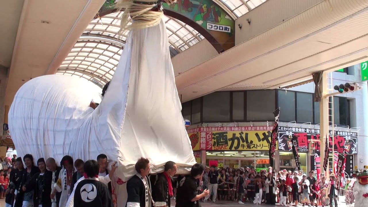 うわじま祭り親牛鬼パレード