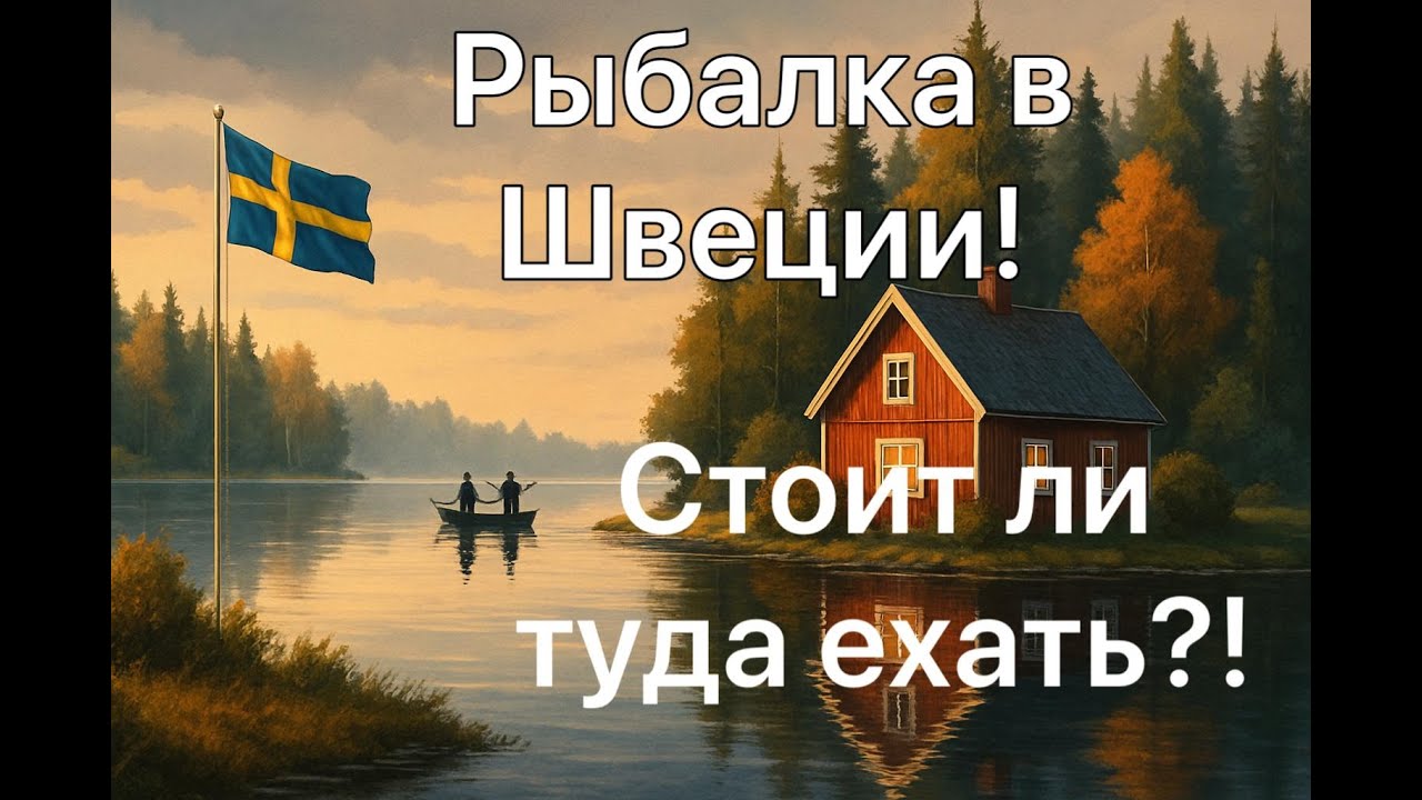 Рыбалка в Швеции! Стоит ли туда ехать? Day 1