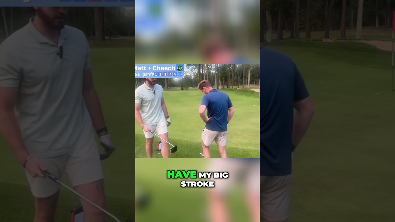 Hole 3 from our scratch vs scramble vid. Go watch link in bio! It&rsquo;s worth it!