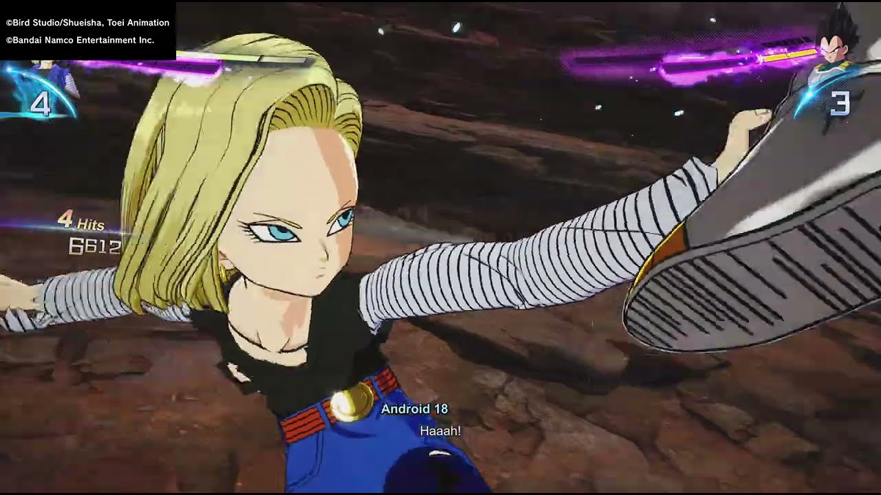 DRAGON BALL: Sparking! ZERO Android 18 vs Vegeta