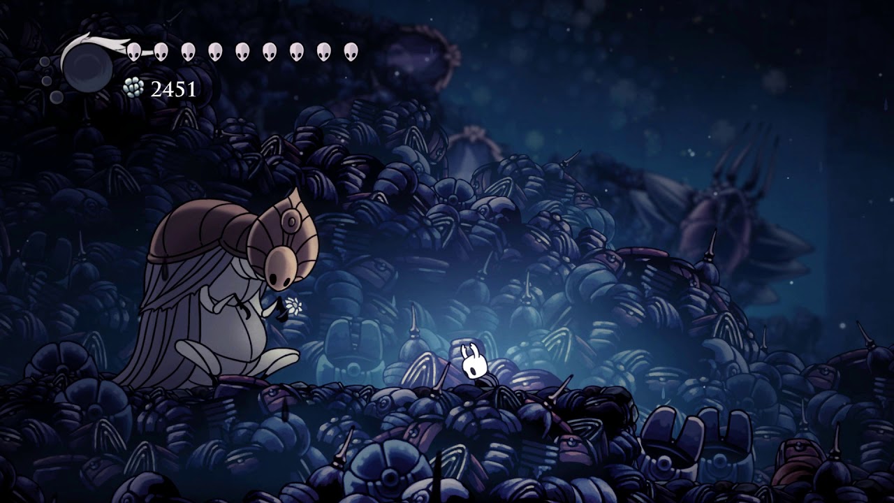 Hollow Knight Godmaster: Godseeker All Dialogue Outside