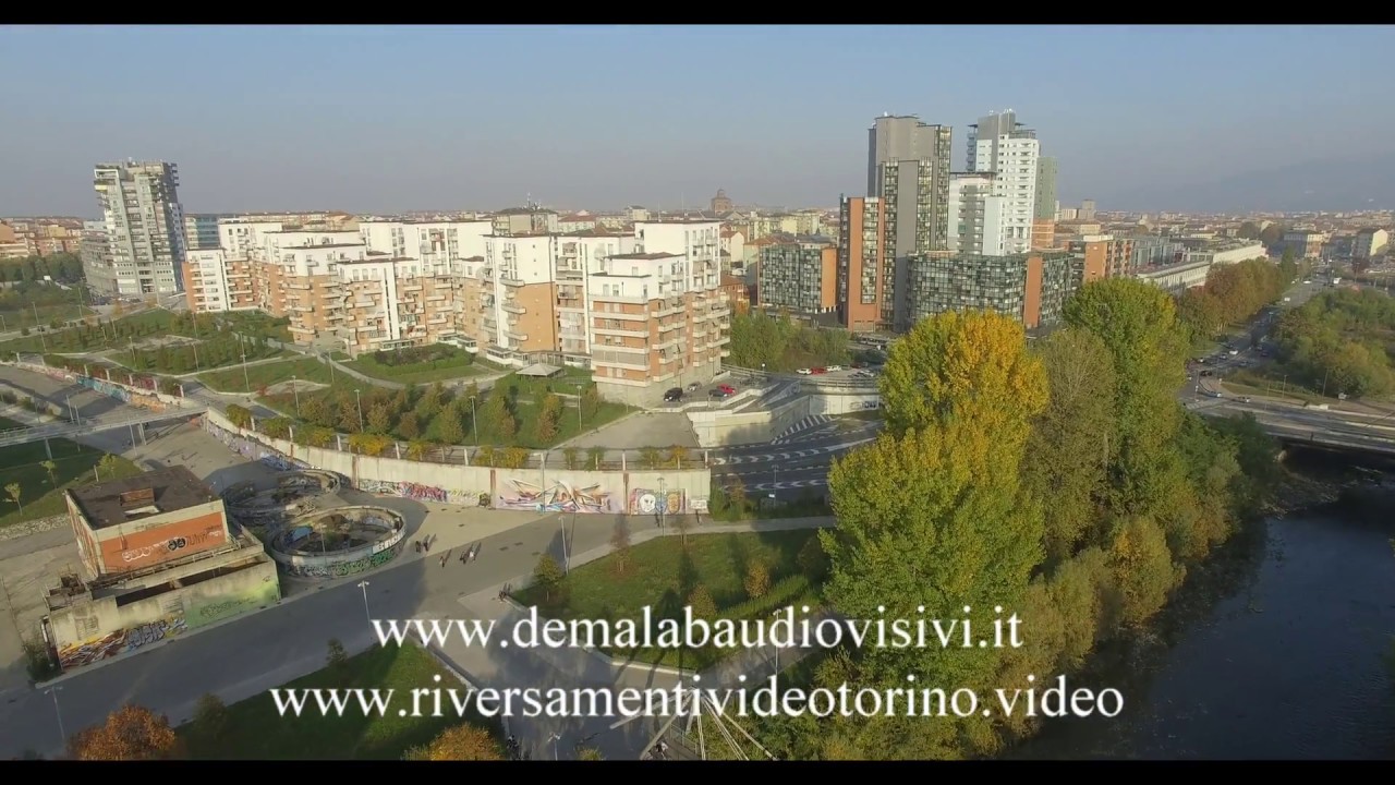 Drone su parco dora Torino