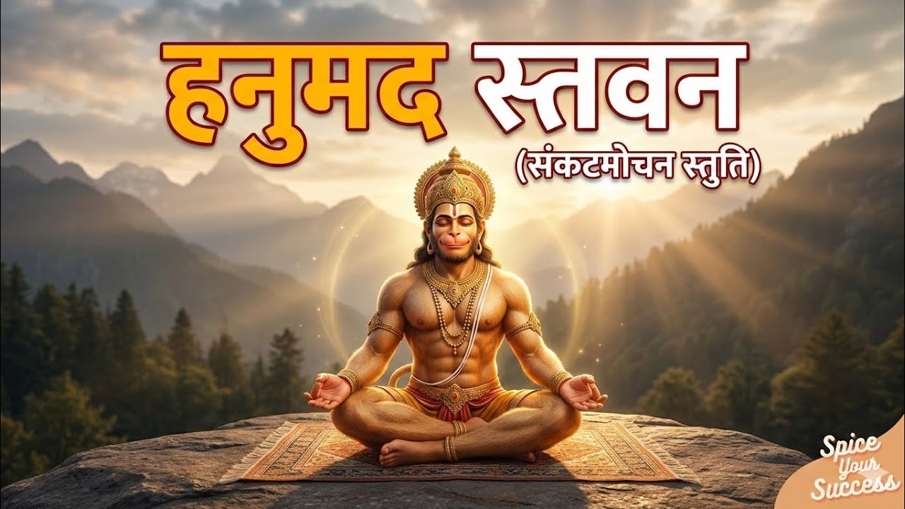 हनुमद स्तवन: महाशक्तिशाली संकटमोचन स्तुति | Hanumad Stavan | Spice Your Success