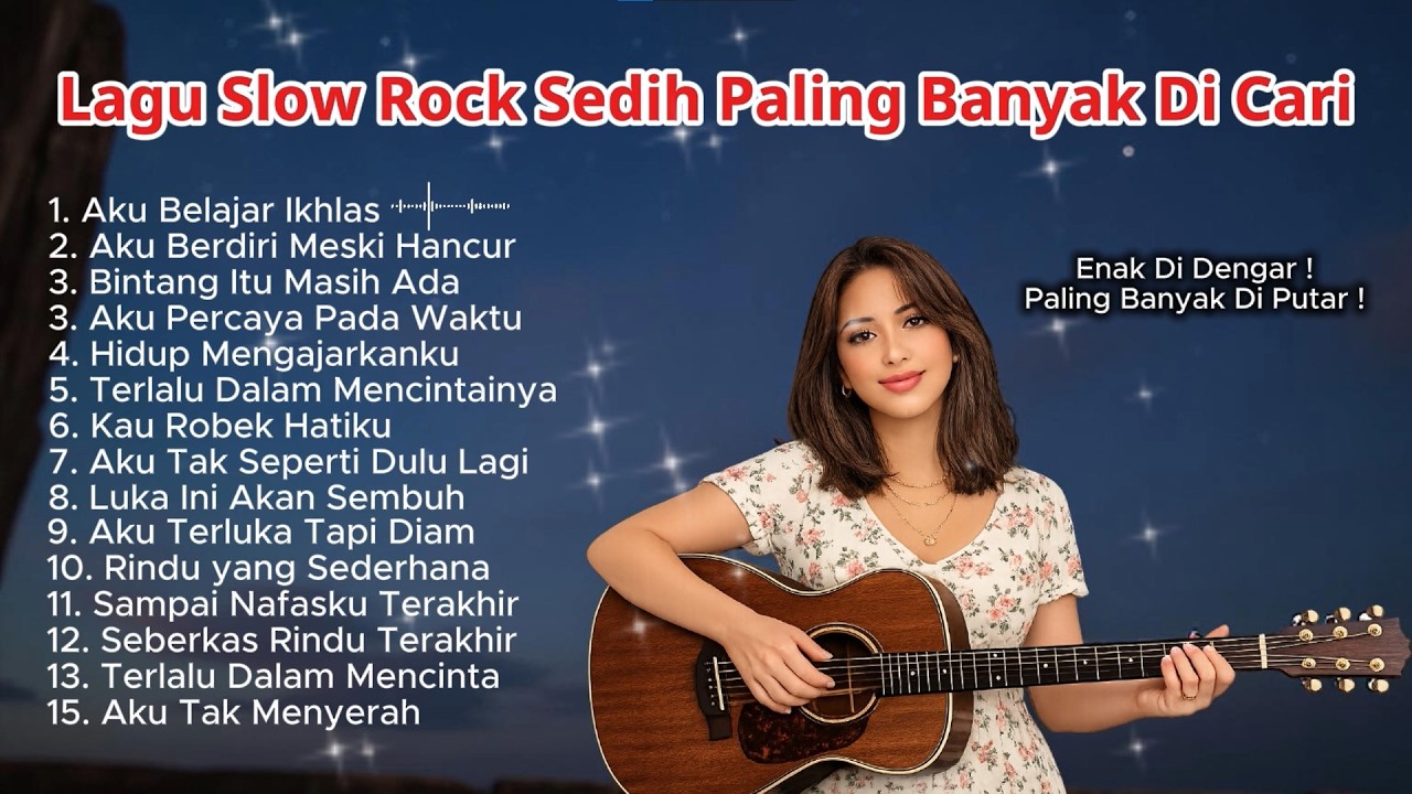 🎶 KOLEKSI LAGU  PALING SEDIH COCOK UNTUK KERJA SEHARIAN || SLOW ROCK MELAYU FULL ALBUM 2026