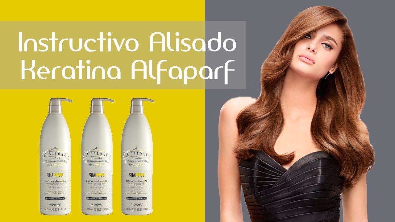 COSMETICAVAL | INSTRUCTIVO ALISADO KERATINA ALFAPARF