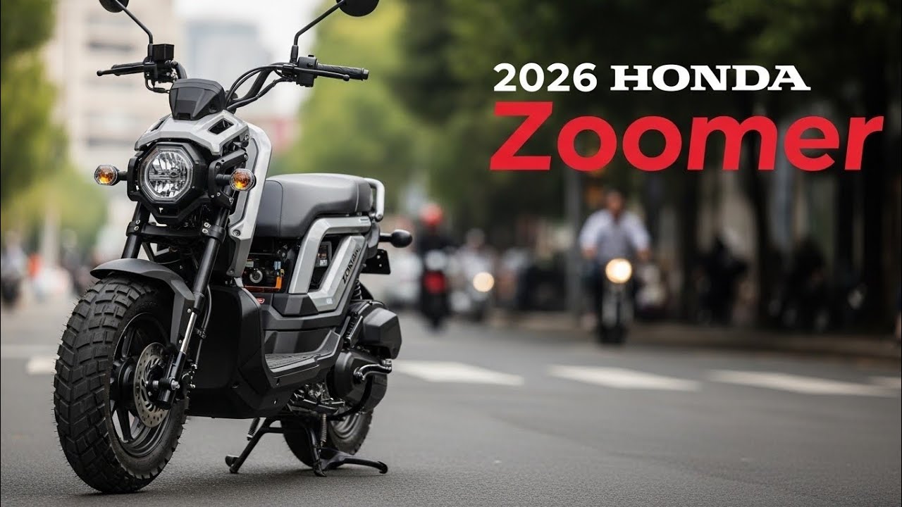HONDA Zoomer 2026 Review – Style Meets Practicality