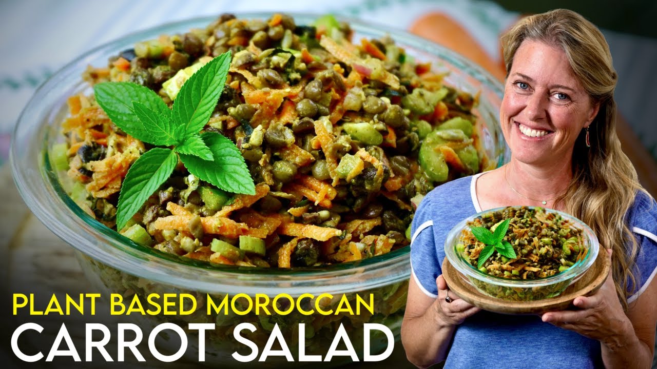Want to ELEVATE Your Salad Menu? Try Plant-Based Moroccan Carrot Salad 🥕