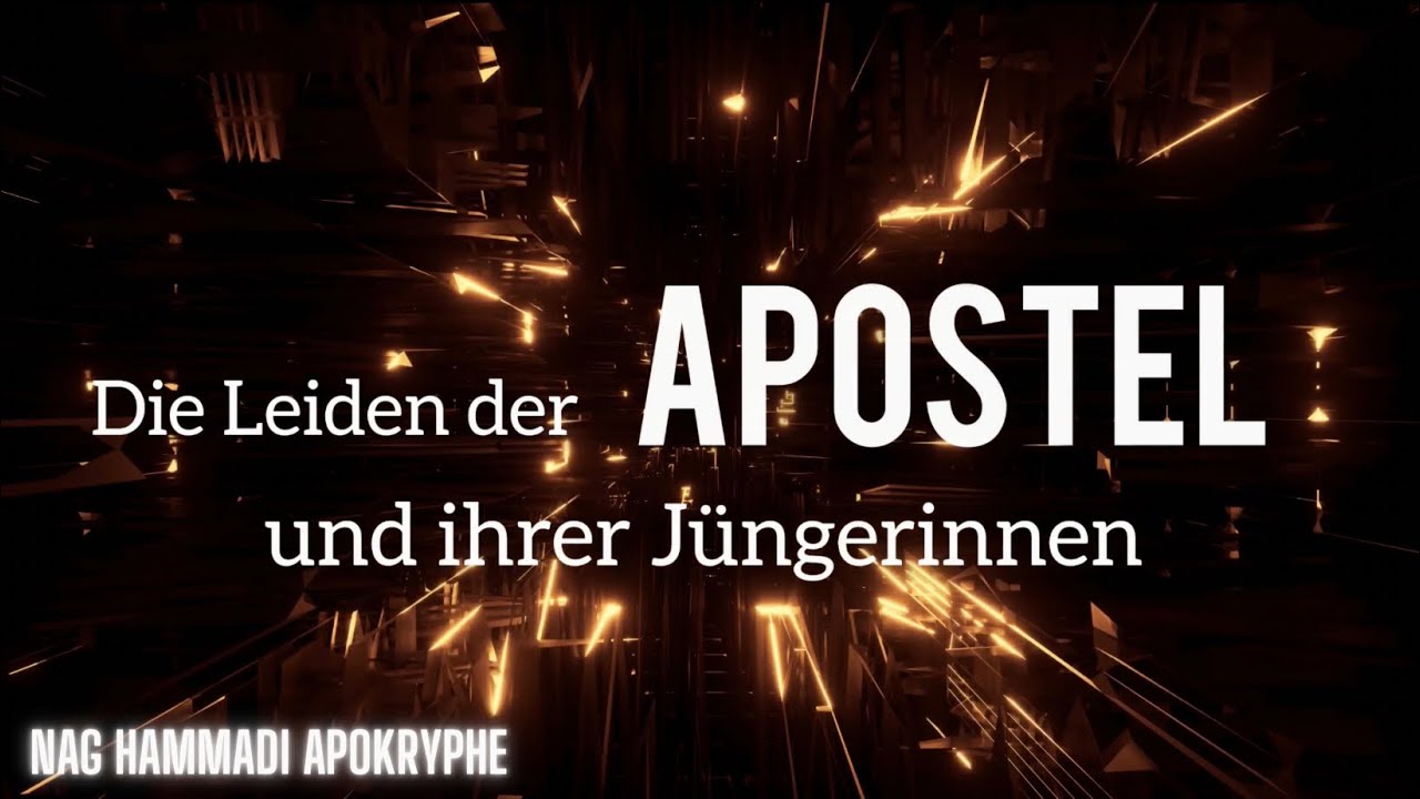 Die Leiden der Apostel und ihrer Jüngerinnen- Nag Hammadi Apokryphe