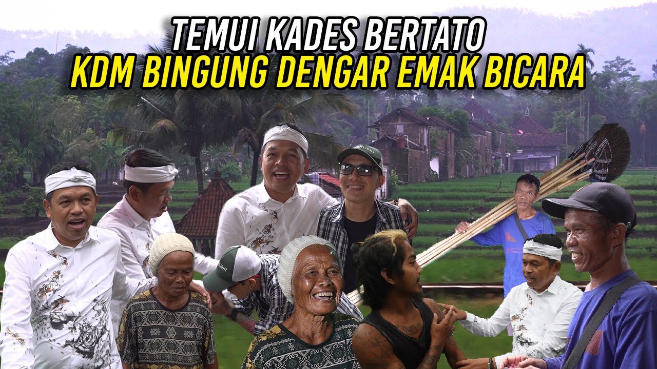 BERKUNJUNG KE KADES HOHO TATO-KDM TAK TEGA LIHAT TUKANG SAPU-BINGUNG MAK KARSEM PAKAI BAHASA JAWA