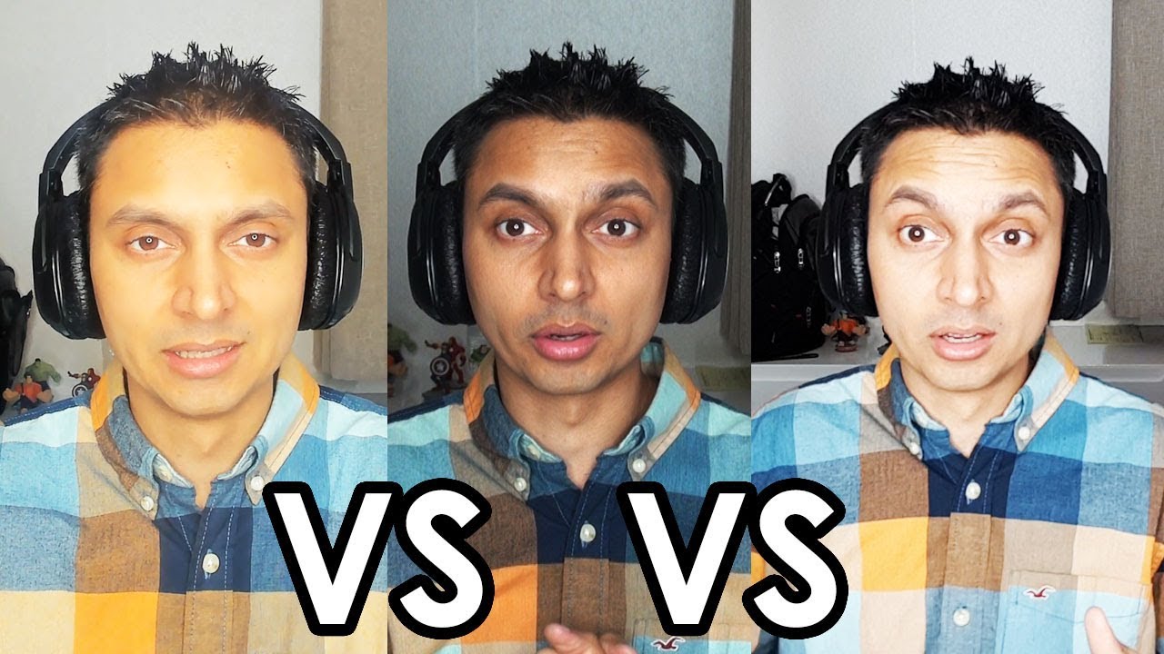 Best Camera for Youtube? Samsung Galaxy S9 vs Webcam vs Handy Cam