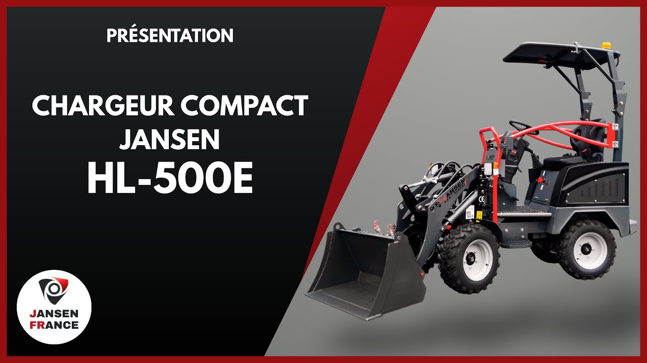 ⚡ Chargeur électrique Jansen HL-500E : 500 kg de levage, 6 h d’autonomie, zéro émission !