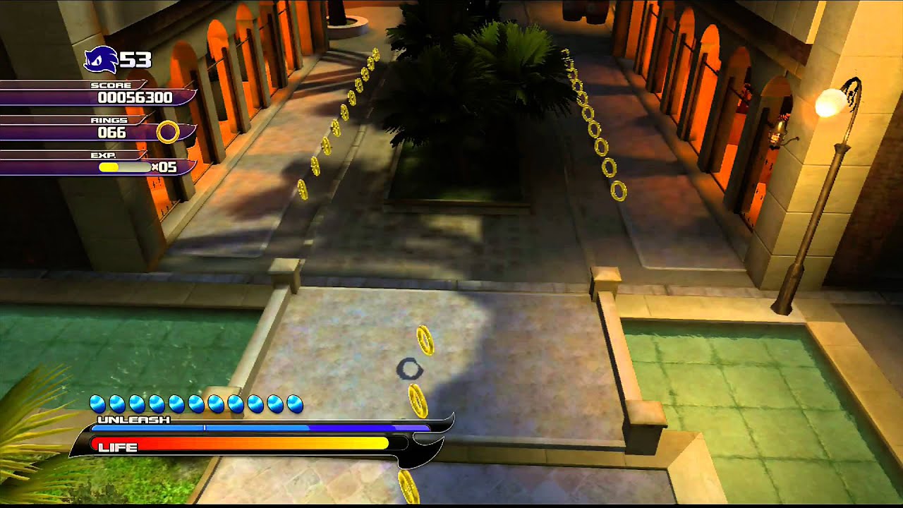 Sonic Unleashed - All Night Stages [Xbox 360/PS3]【1080p HD】