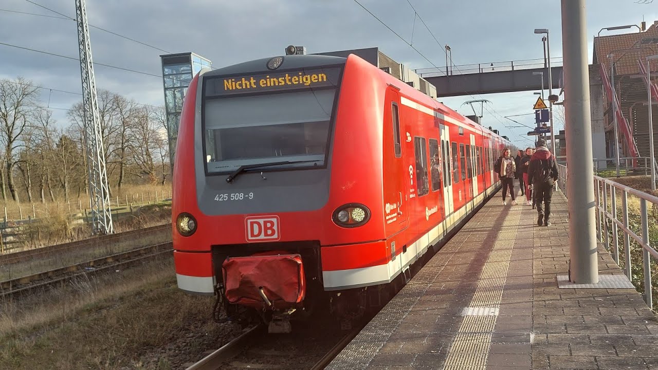 Mitfahrt in der S1 von Magdeburg Hbf bis Osterburg in der BR 425 Spitzname Quietschi mit JimmyU8