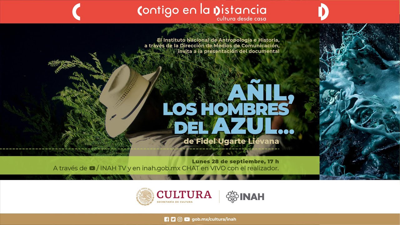 Añil Los hombres del azul, mayo 2019