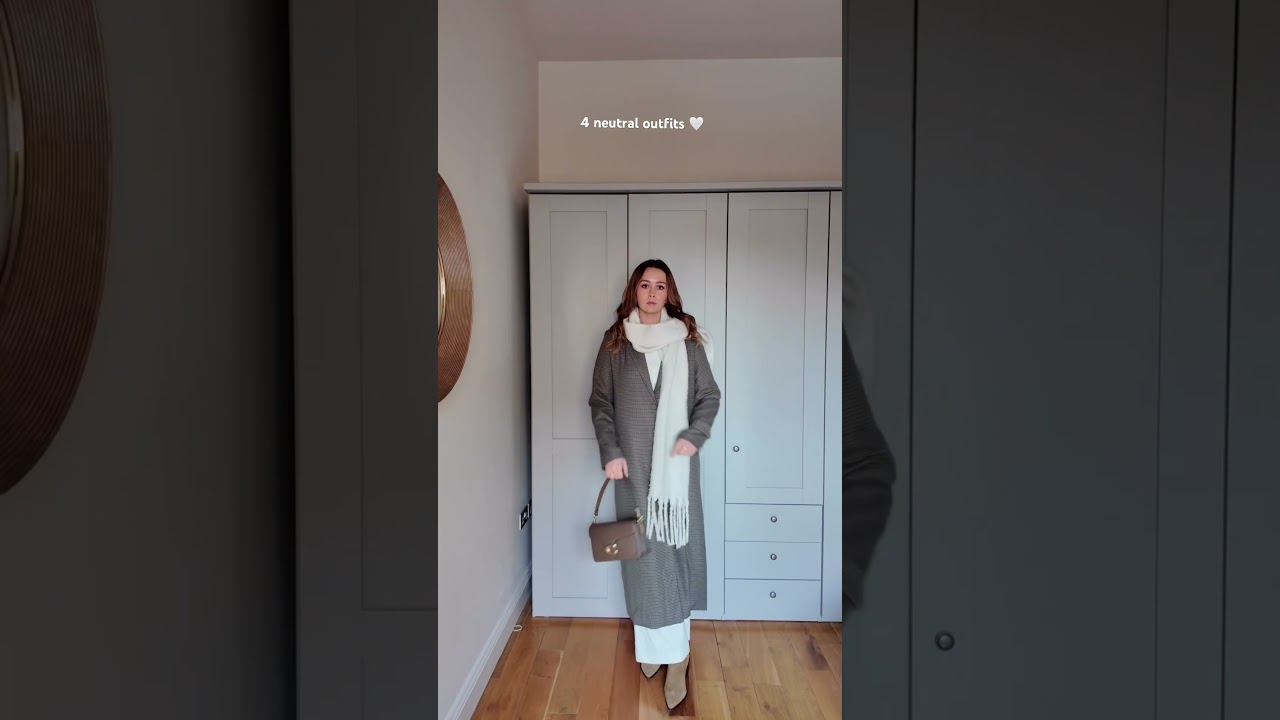 Neutral outfit lookbook 🤎 #neutraloutfits #ootd #outfitideas #outfitinspo #hmoutfit #lookbook
