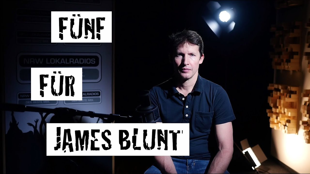 Fünf für James Blunt - das Interview ohne Fragen