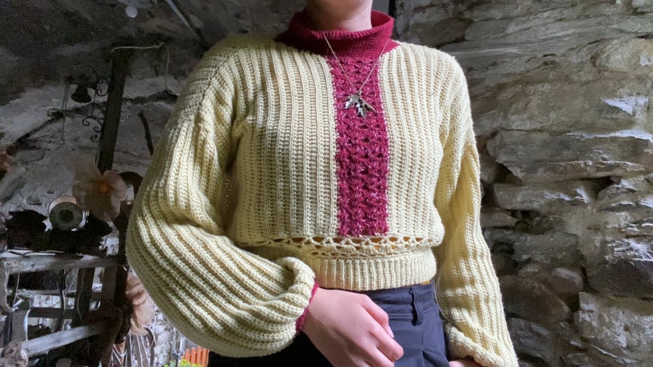 Tutorial maglione di inizio autunno