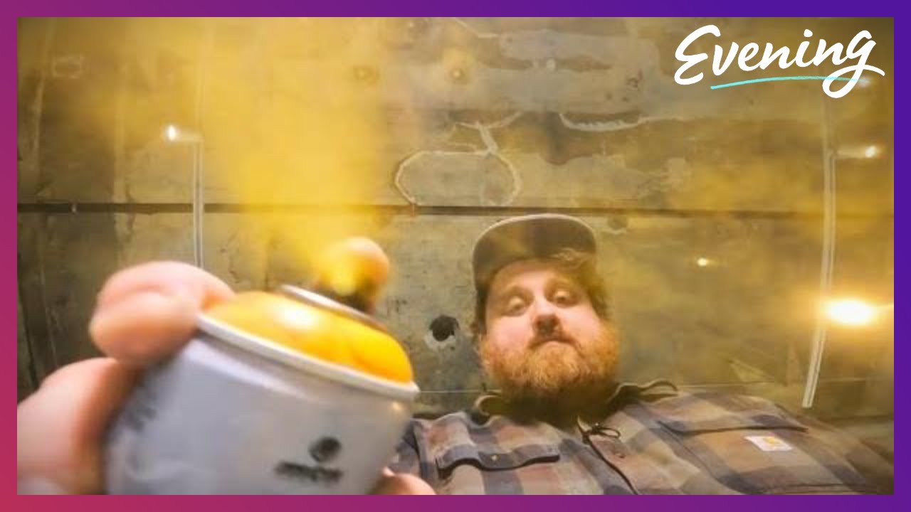 This Seattle artist creates fine art from a can of spray paint