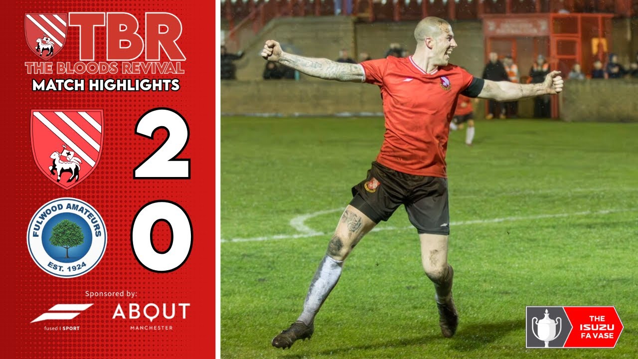 Match Highlights - Droylsden FC v Fulwood Amateurs FC | Isuzu FA Vase 3rd Round | 6/12/2025