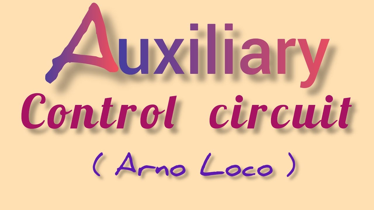 Auxiliary control circuit in ARNO Loco