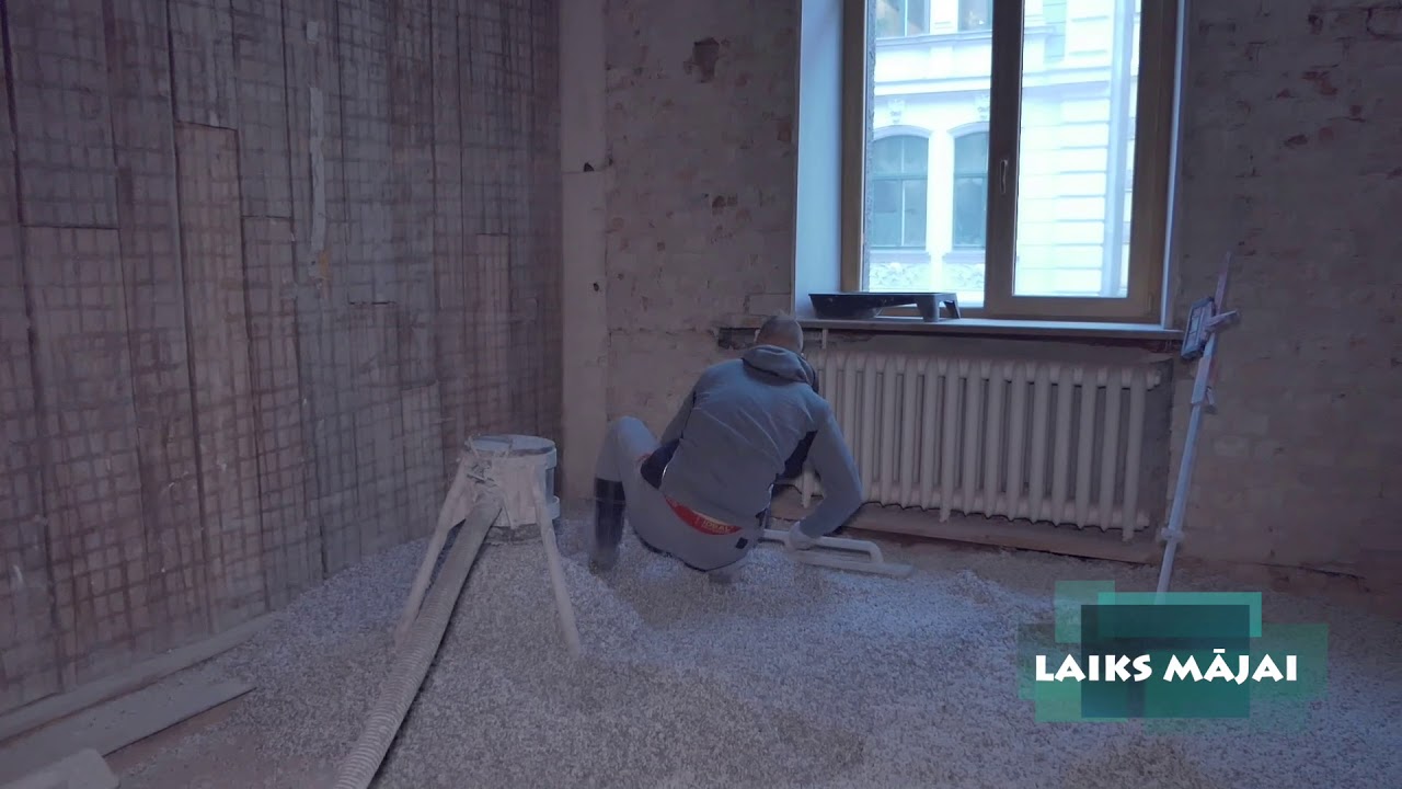 Grīdu izlīdzināšana ar Thermowhite