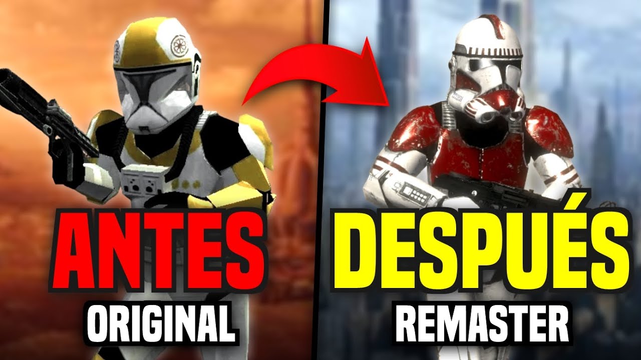 BATTLEFRONT 2 RECIBE una MEJORA VISUAL ¡20 AÑOS DESPUÉS!