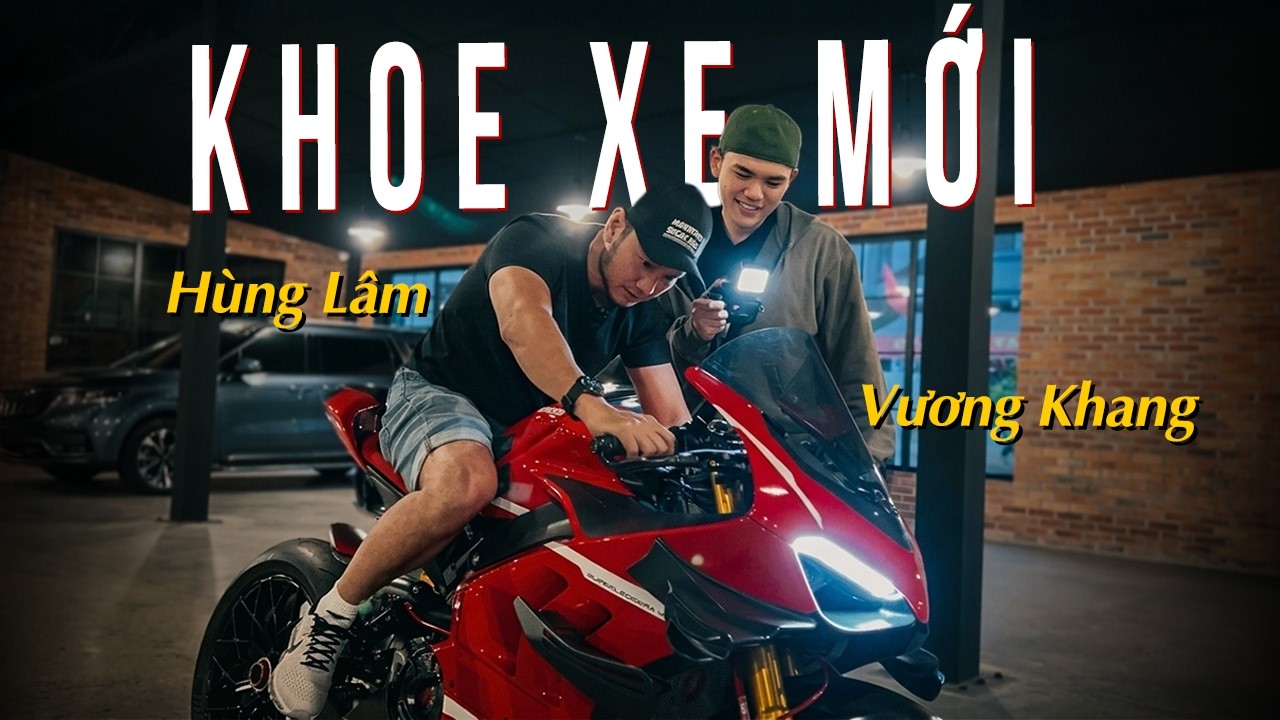 TÔI VỪA MUA CHIẾC DUCATI XỊN NHẤT TRONG ĐỜI TÔI | Ducati Superleggera V4 ft Hùng Lâm