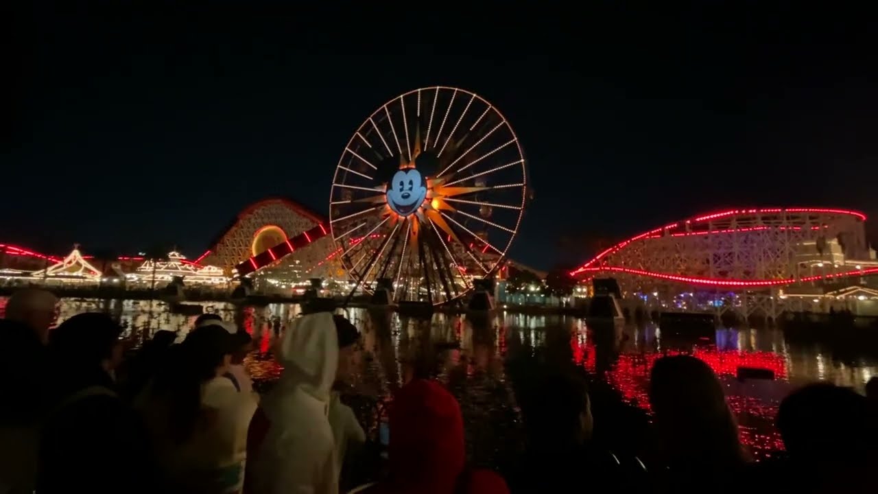 World of Color Water Show at Disneyland CA Adventure Park (April 2025)