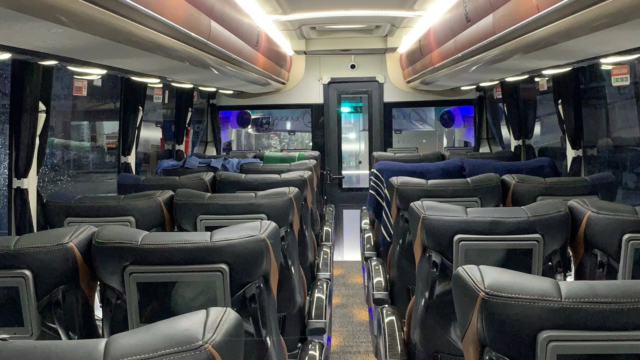 BUS PALALA DENGAN INTERIOR MEWAH!!!