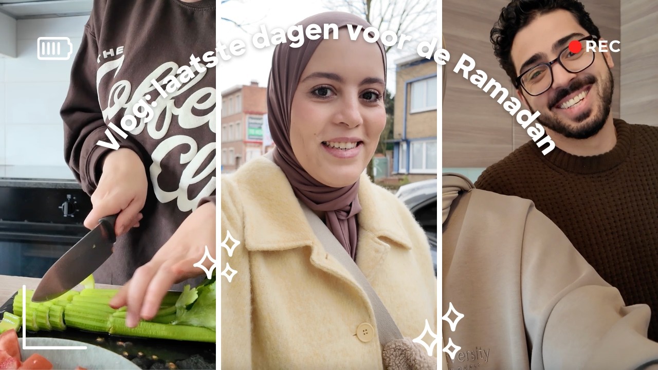 Vlog: laatste dagen voor de Ramadan
