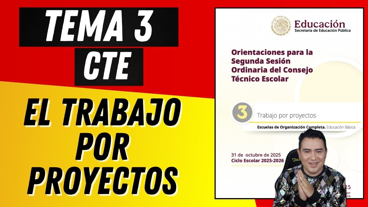 TEMA 3 CTE: EL TRABAJO POR PROYECTOS