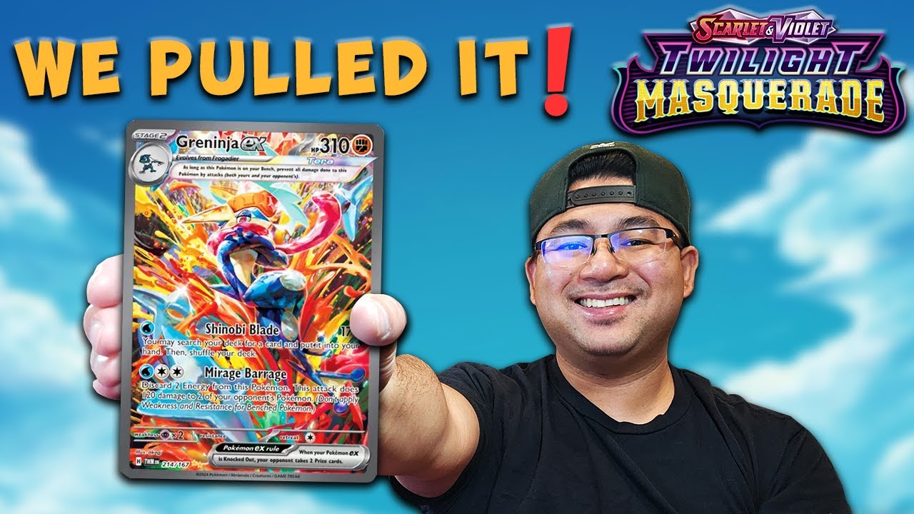 We Pulled Greninja EX SIR in 72 Booster Packs!