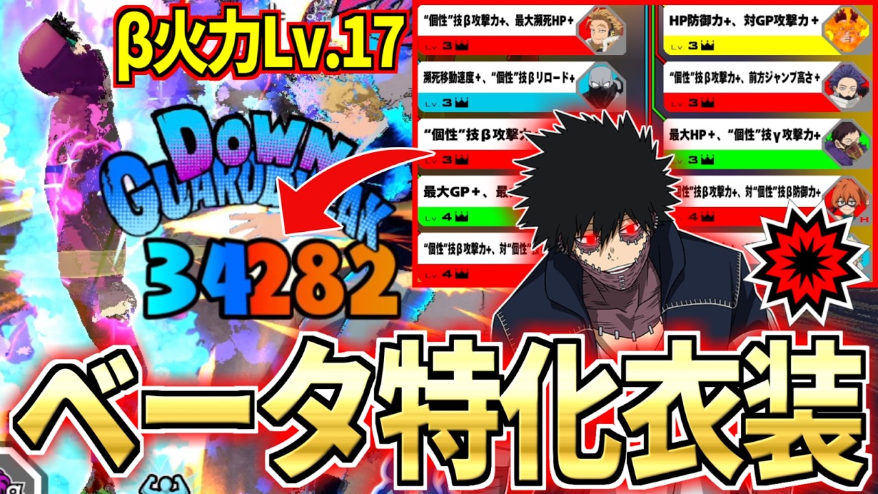 Strike Dabi Super Beta Costume in My Hero Ultra Rumble